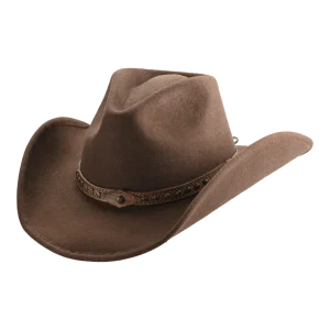 Lucky Horze Fashion Felt Hats Tenderfoot Chocolate