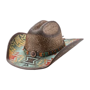 Lucky Horze Fashion Straw Hats Cowboy Cocktail
