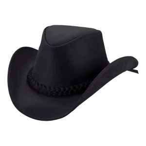 Lucky Horze Leather Hats Hats Rude Black
